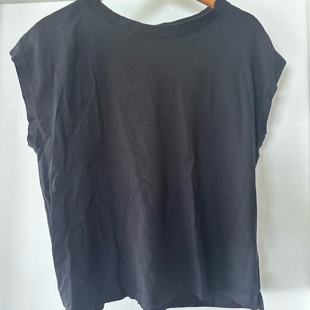 LOFT Black Muscle Tee for Women